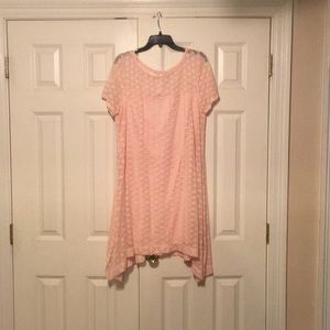 Dress Barn pink dress XL